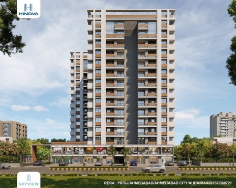 Hindva Skyview project photo 1 in Vastral, Ahmedabad