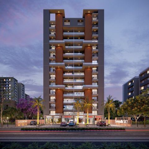 Sampath Sky project photo 1 in New Ranip, Ahmedabad