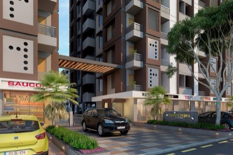 Shanti Pujya Homes project photo 1 in Virbaba Park Society, Ahmedabad